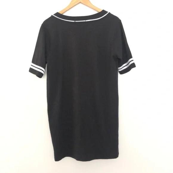 Missguided Binding Oversized Sports Dress Size 2 - Picture 4 of 8